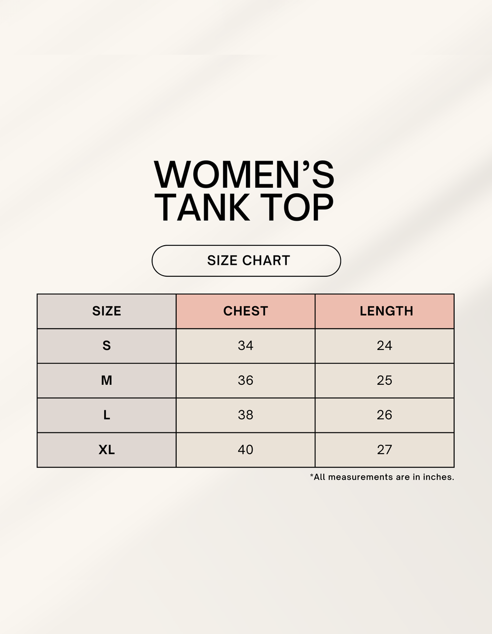 Color_Size Chart